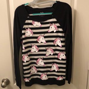 Unicorn Emoji Justice Sweater